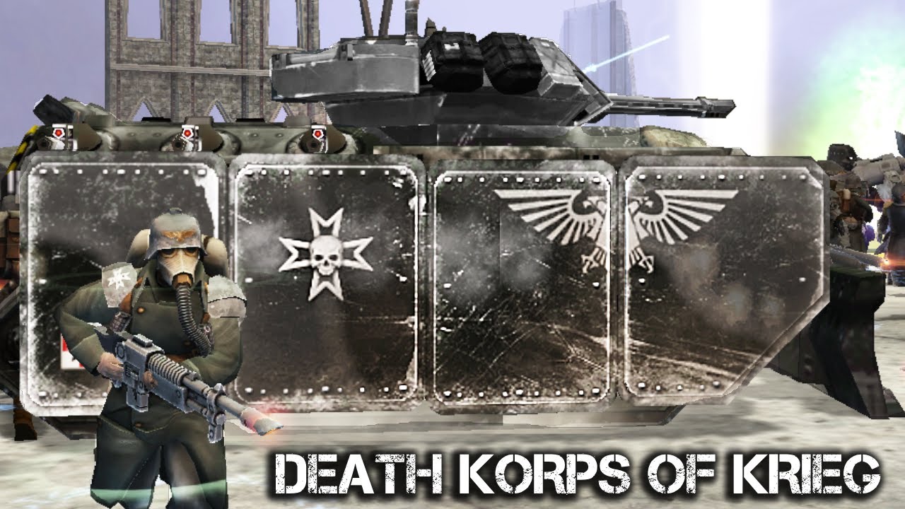 UNIFICATION MOD 2023 ▶ Death Korps of Krieg vs Necrons - Warhammer 40K: Dawn of War: Soulstorm