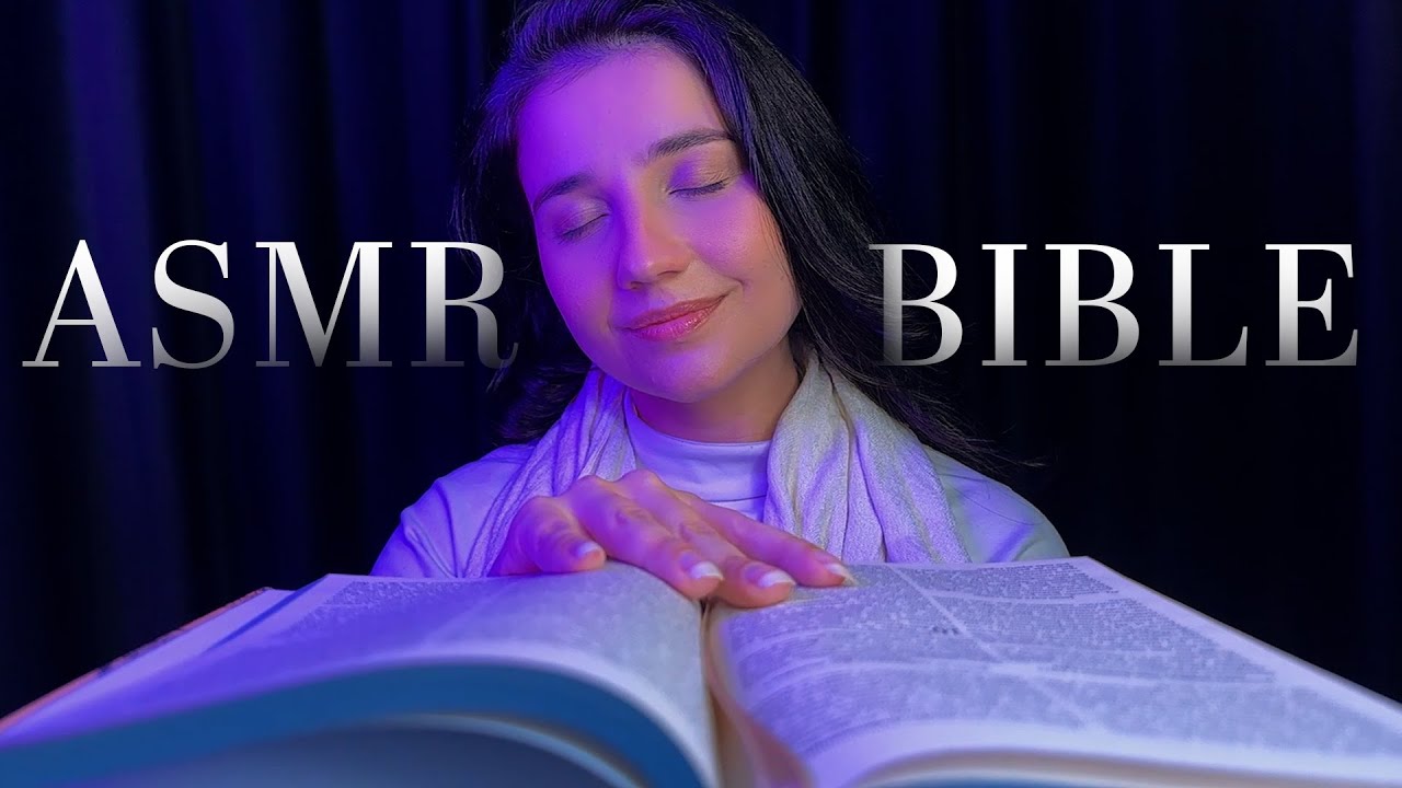 ASMR para Dormir na PAZ de DEUS 🌟 VERSÍCULOS LINDOS DA BÍBLIA | 3 HORAS PARA SONO E RELAXAMENTO