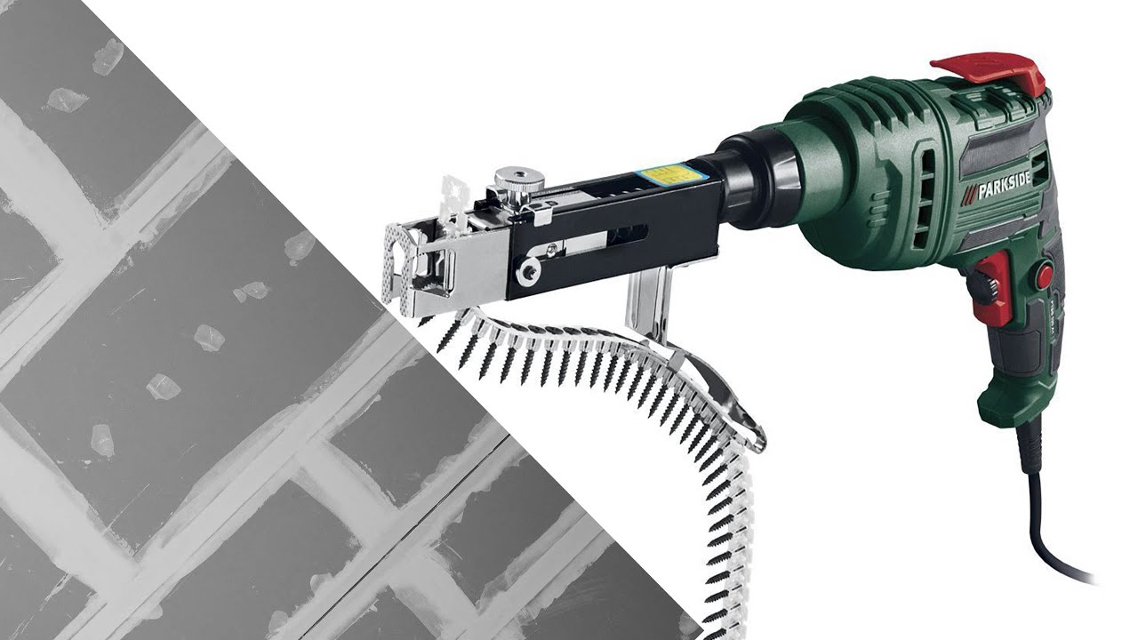 Parkside Drywall Screwdriver PTBS 520 A1 Testing