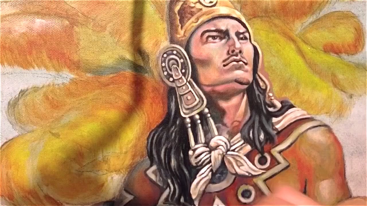 Grandeza Azteca Speed Painting 2017