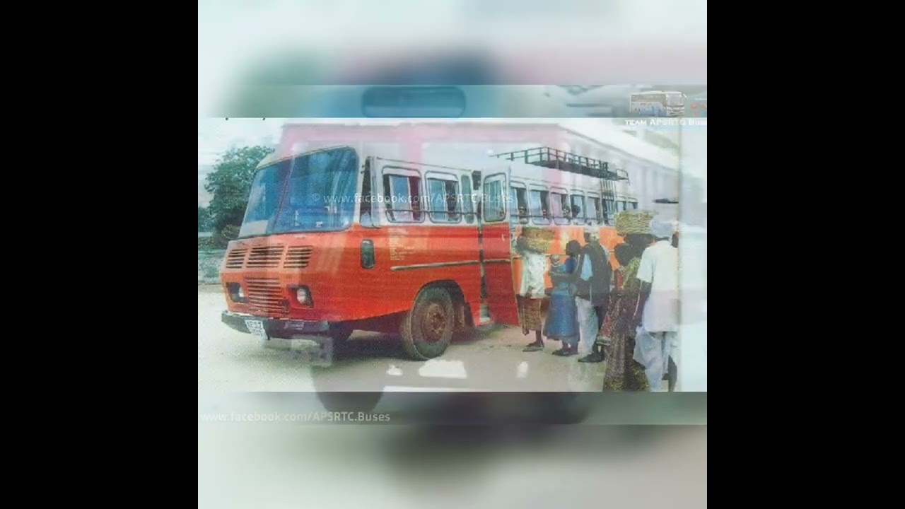 1990's old rtc buses