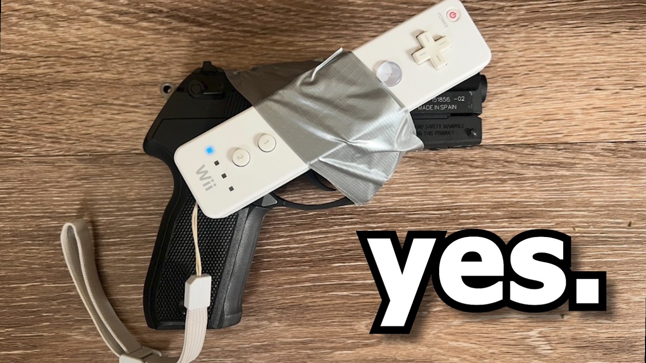 Может ли ЧТО УГОДНО стать аксессуаром для Wii?