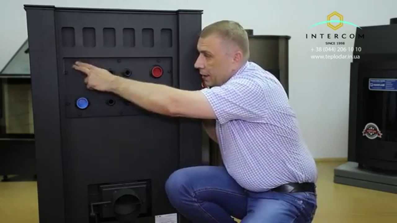Отопительная печь-камин AQUAFLAM Vario Saparo. Печи-камины. Обзор
