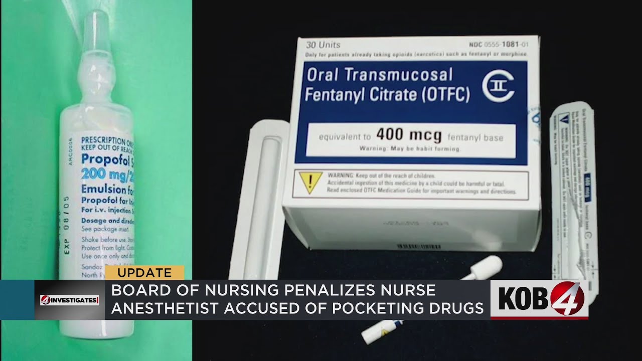 New Mexico nurse accused of pocketing drugs intended for patients