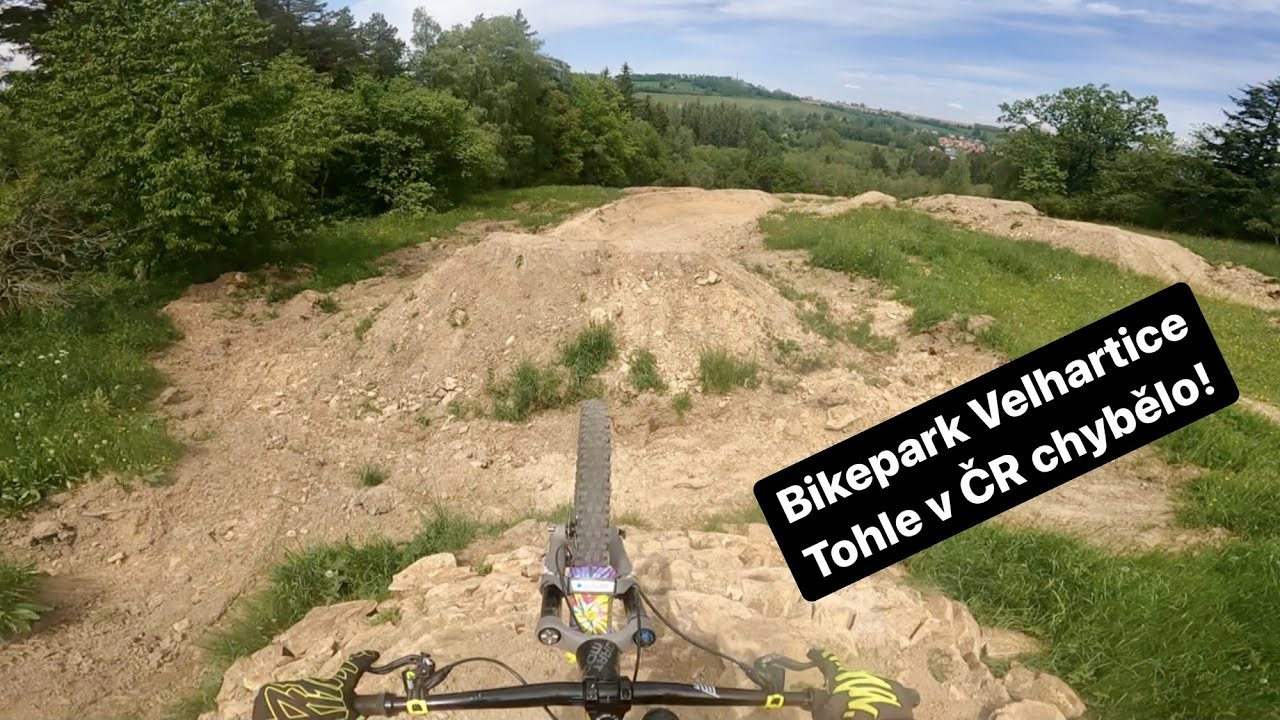Bikepark Velhartice, tohle v ČR chybělo!