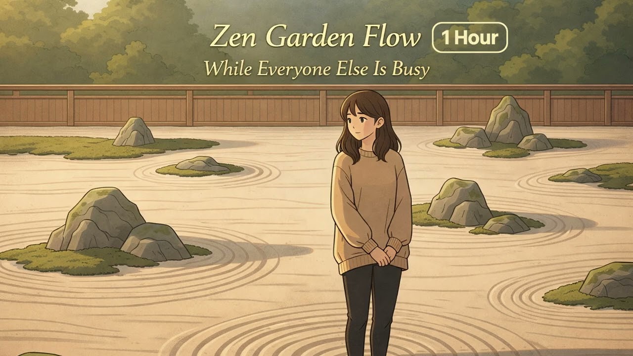 🔮 1 Hour Zen Garden Flow — While Everyone Else Is Busy【ZynthTone】