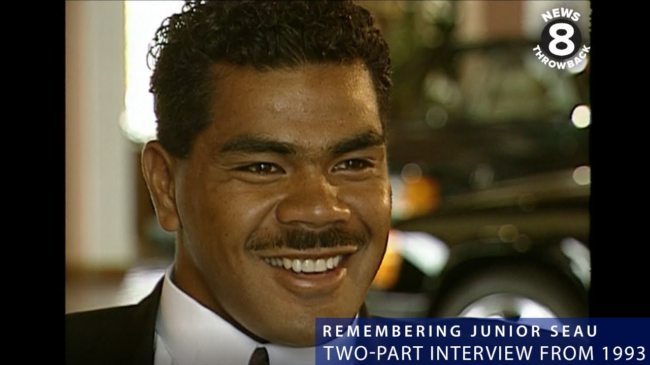 Two-part interview with San Diego Charger Junior Seau in 1993