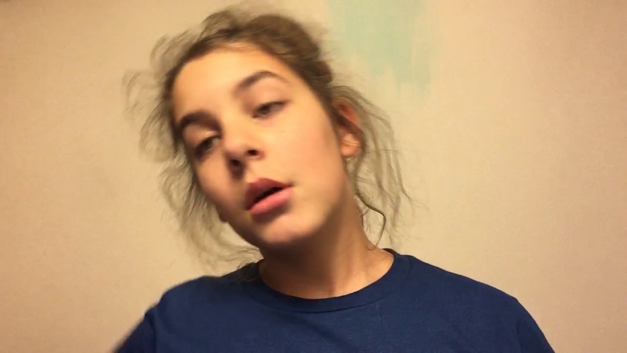 Doing my little sister makeup asmr