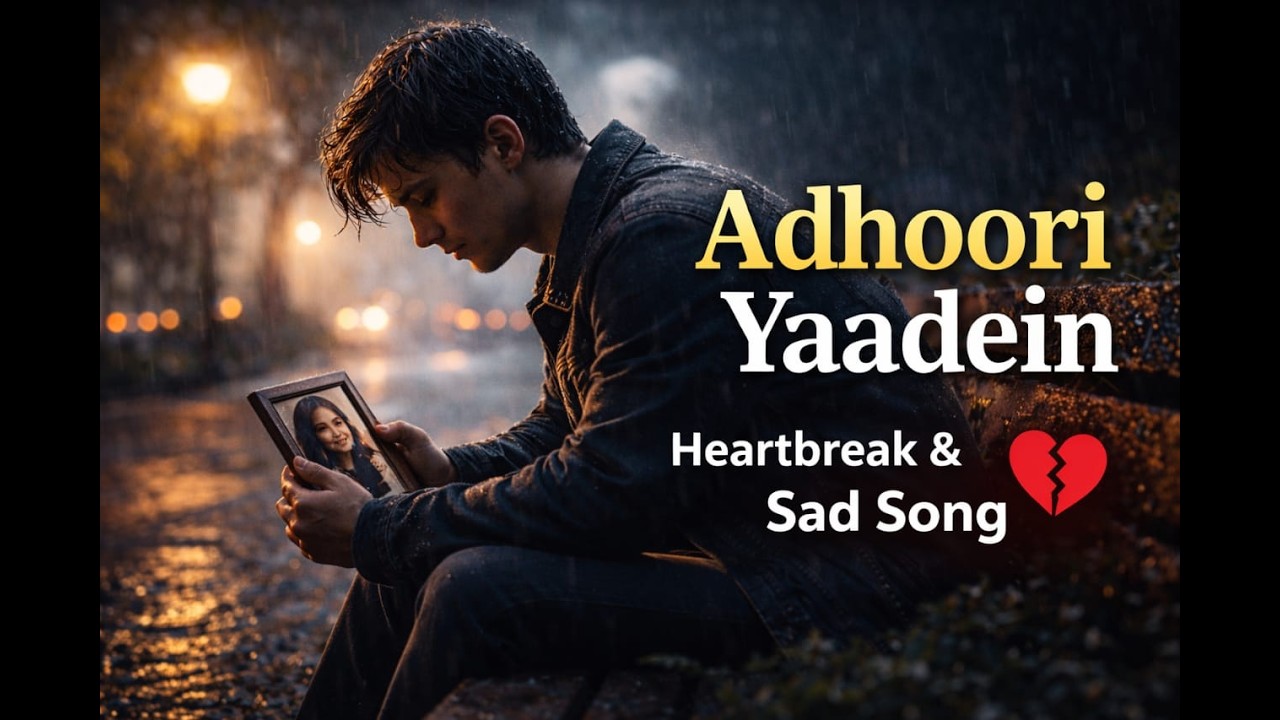 Adhoori Yaadein Jo Kal 💔 A Very Heart Touching Sad Song | Urdu Emotional Song