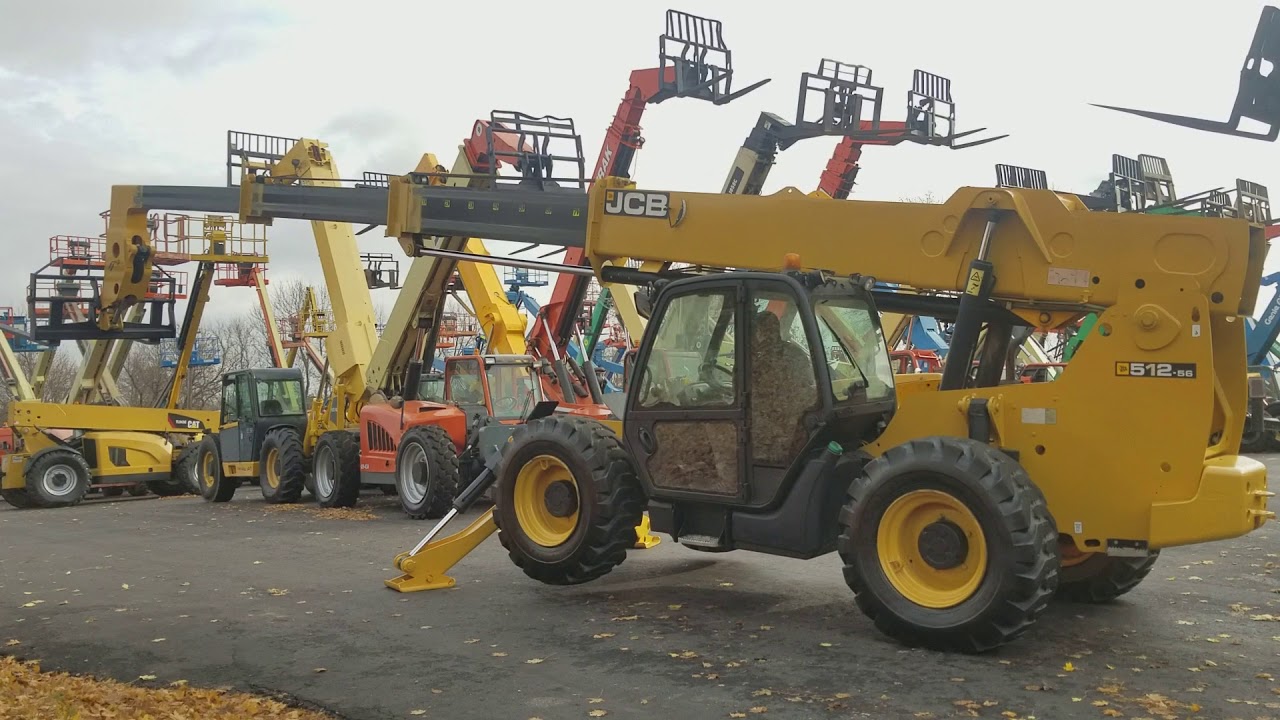 JCB 512-56 RUNNING AND OPERATING - J.T #1
