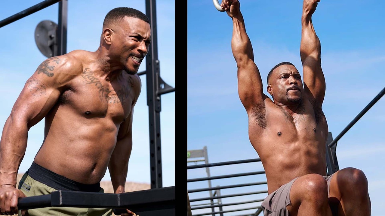 Workout with Adolescence star Ashley Walters | Men's Health UK