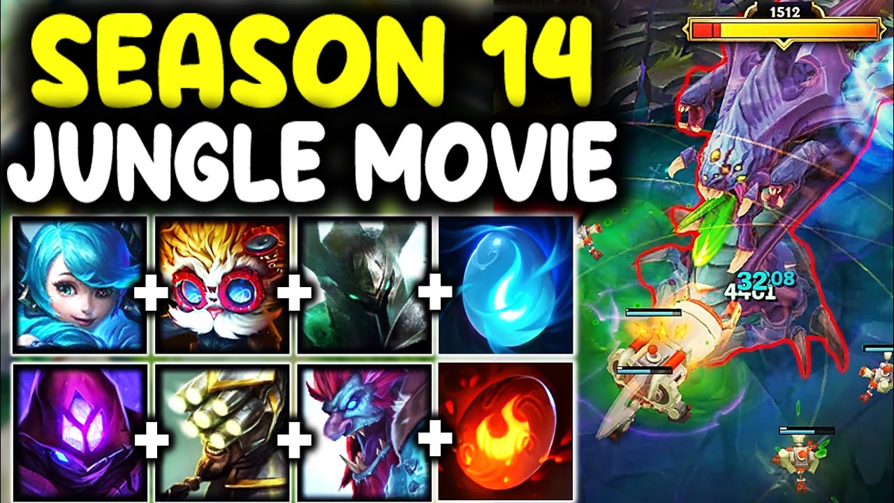 League of Legends but I play off-meta junglers! (THE ZWAG JUNGLE MOVIE)