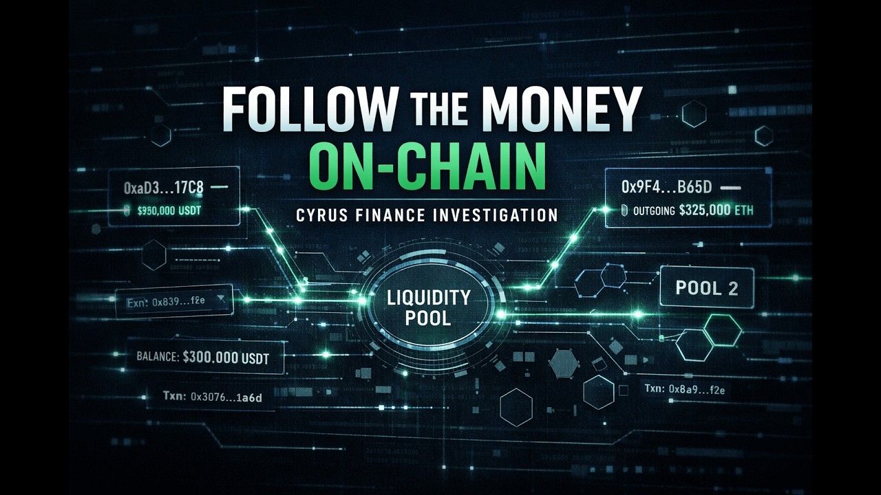 Cyrus Finance: Following the Money On-Chain (What Happens After a Deposit)