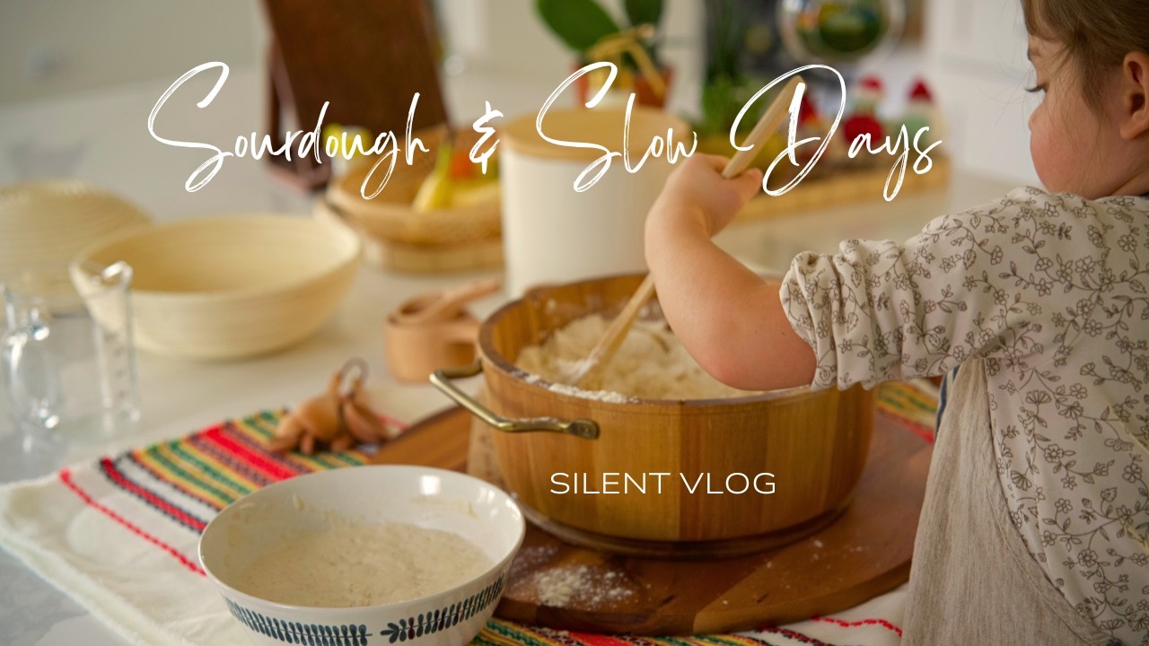 Slow Living Day at Home | Simple Sourdough Bread & Autumn Comforts