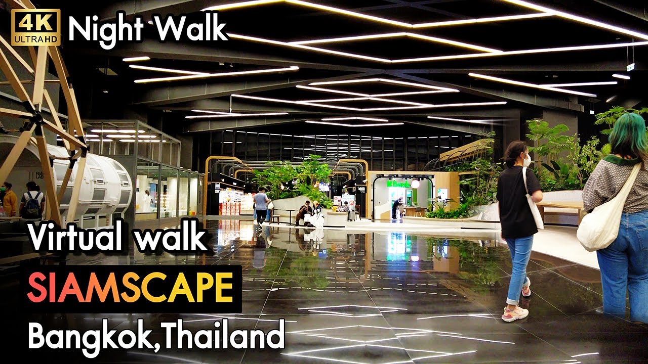 [4K] SIAMSCAPE | Bangkok Virtual walking tour | Thailand