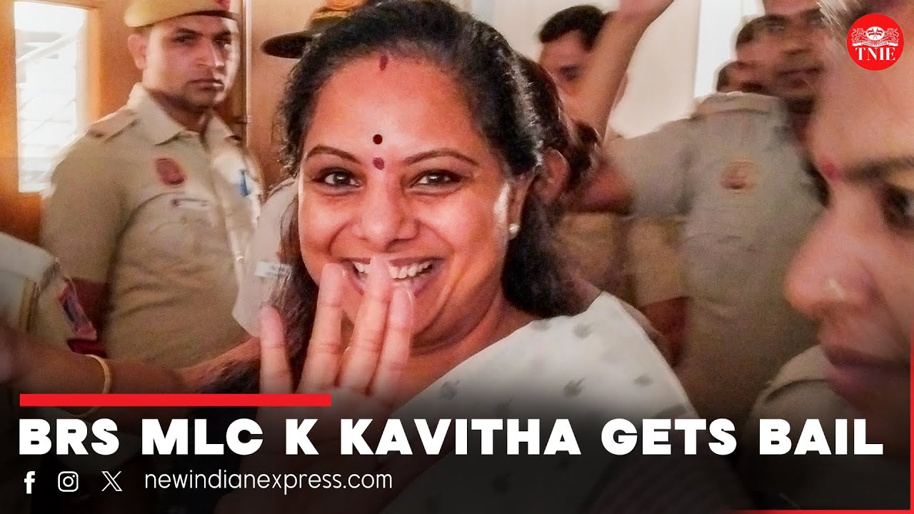 SC grants BRS leader Kavitha bail after five months under custody in Delhi Excise policy case