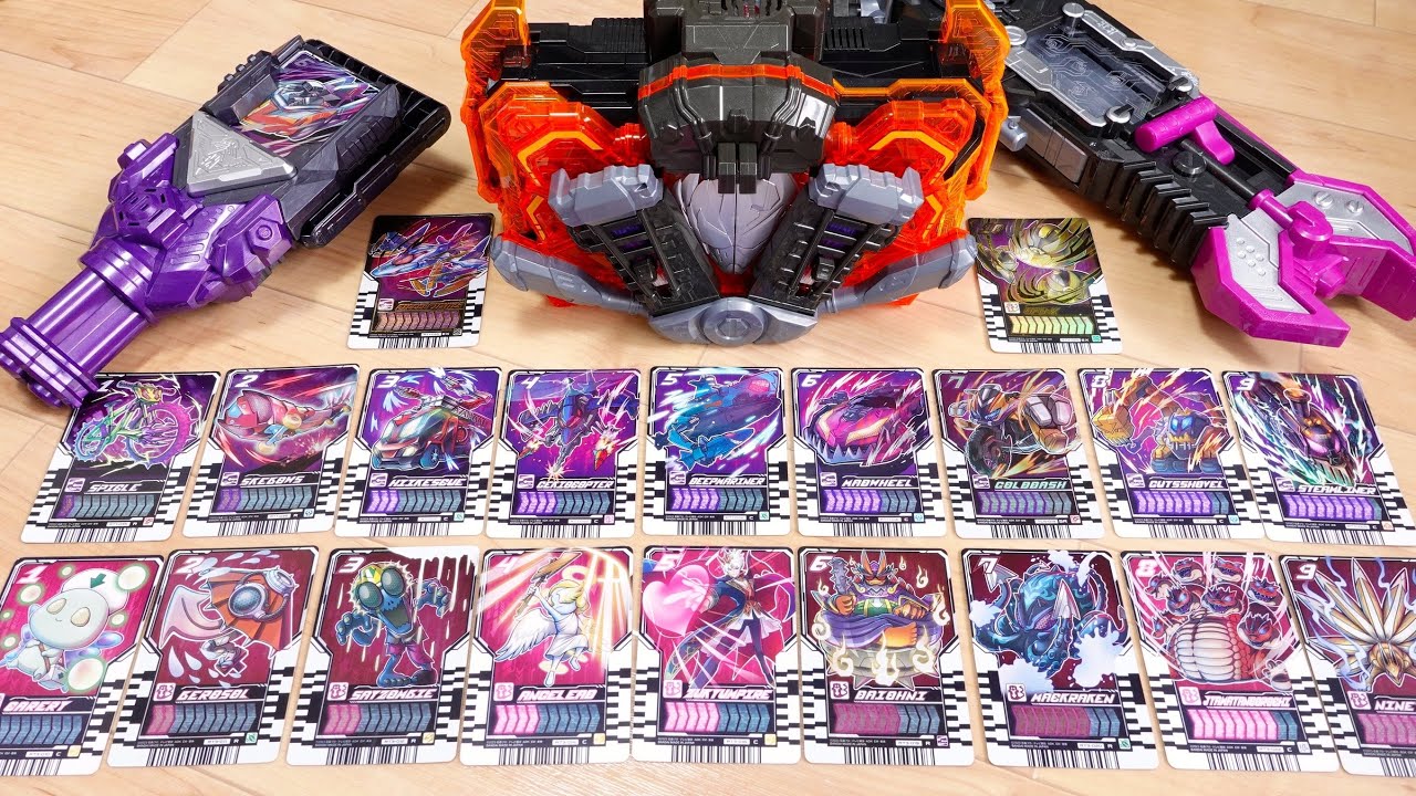 【ヴァルバラド全変身音声】オカルト×ビークル 全ケミーカードで仮面ライダーヴァルバラド変身 & 全10種のカスタムアップ変身も鳴らします！ガッチャード ライドケミートレカ