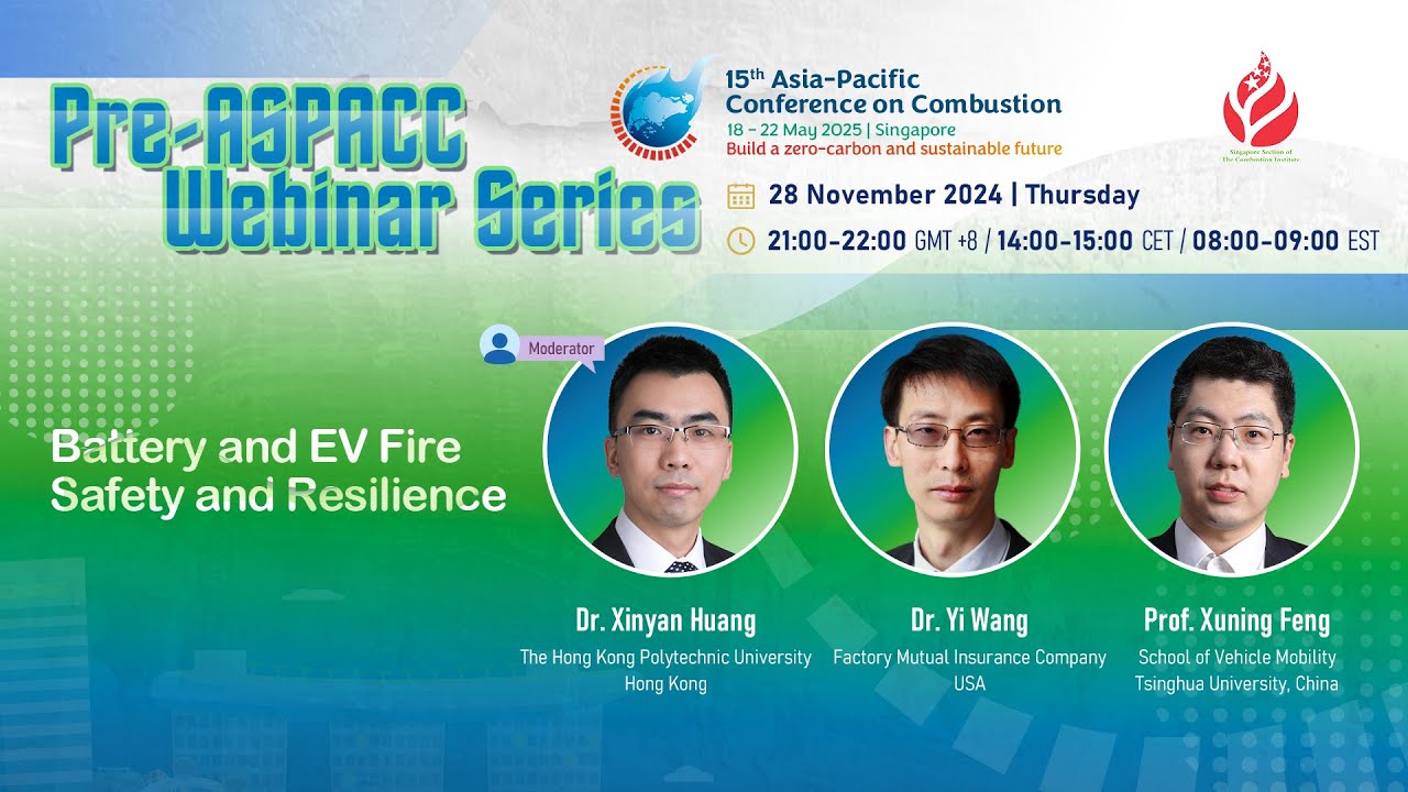 Battery and EV Fire Safety and Resilience | #ASPACC2025