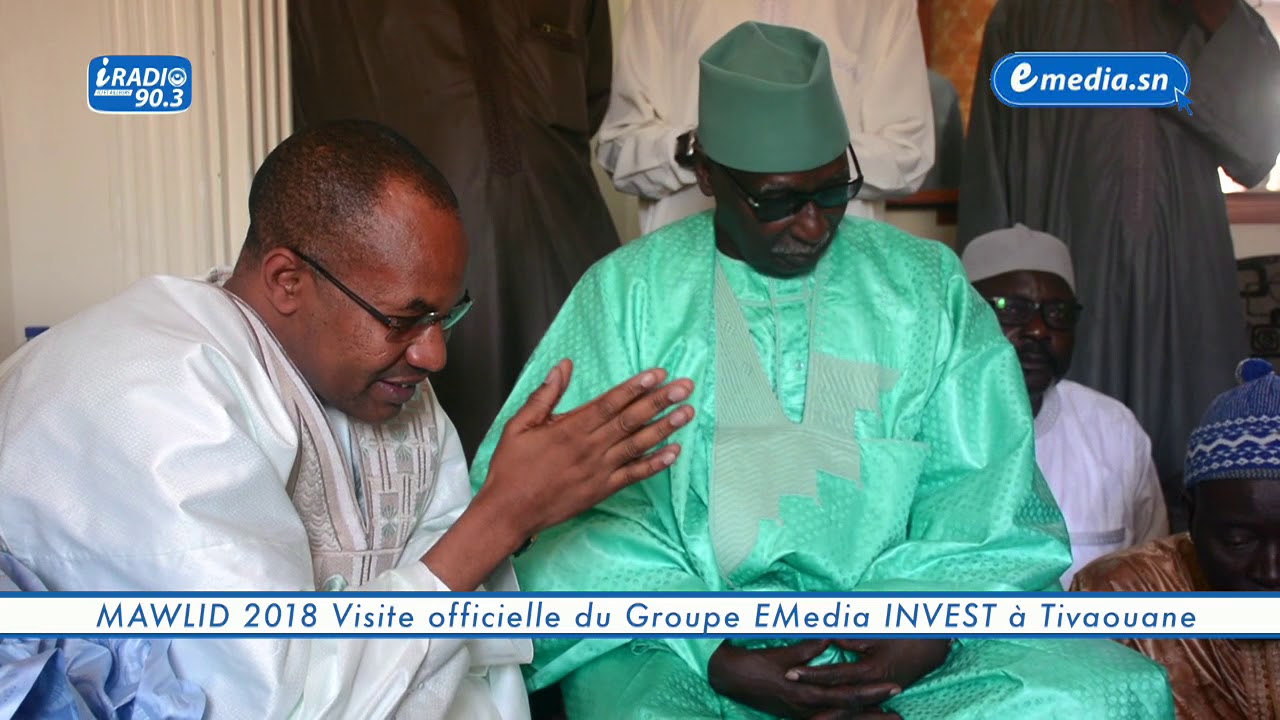 MAWLID 2018 Visite du Groupe EMedia INVEST &agrave; Tivaouane