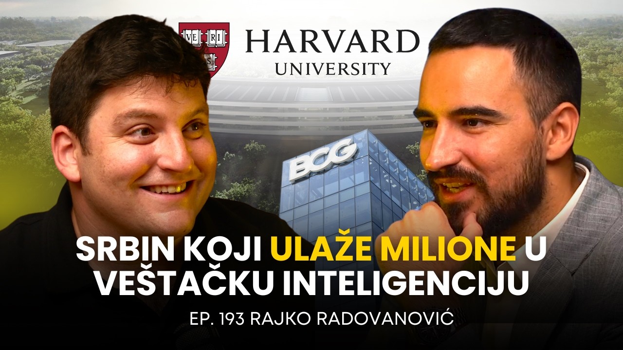 Srbin koji ulaže milione u veštačku inteligenciju | Rajko Radovanović | Biznis Priče 193
