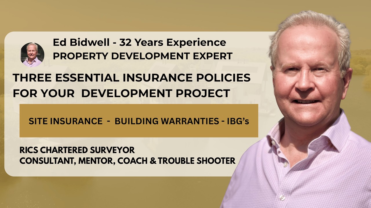 Which insurance do I need for my  Development ?https://edbidwell.co.uk/Property-Consulting-Home.html