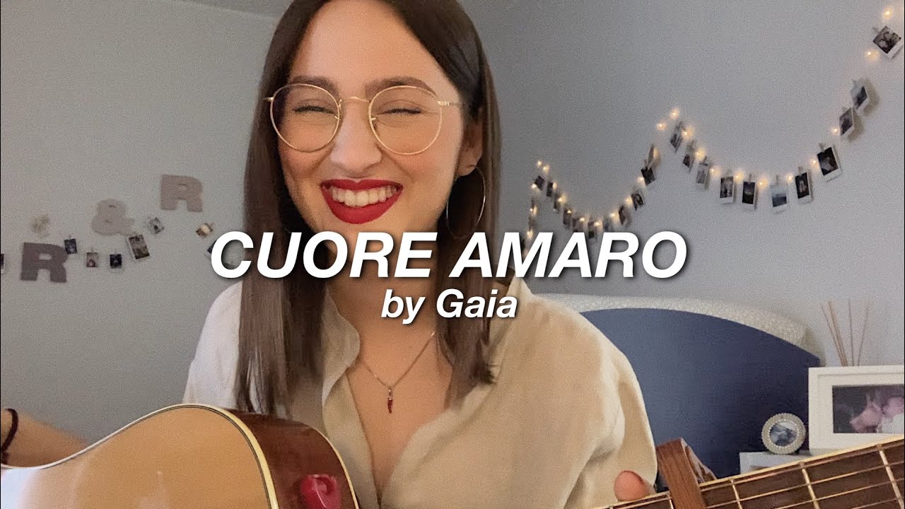 Cuore Amaro - Gaia ( Acoustic Cover ) | Rebecca Di Gioia