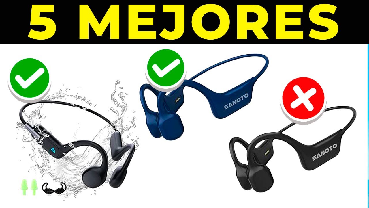 ✅ Los 5 MEJORES AURICULARES de CONDUCCIÓN ÓSEA 2025 | Calidad Precio AMAZON