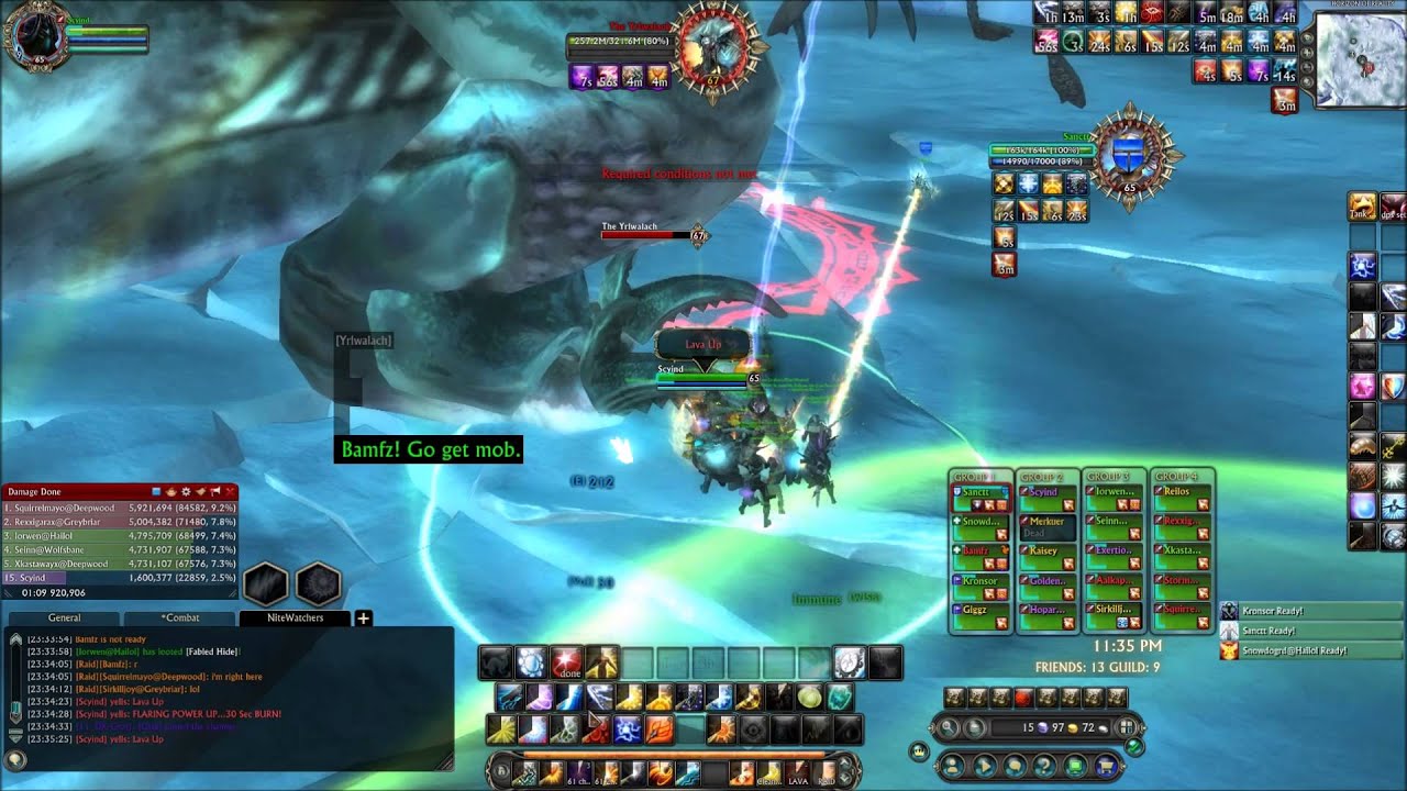 NiteWatchers & Empires vs Yrlwalach