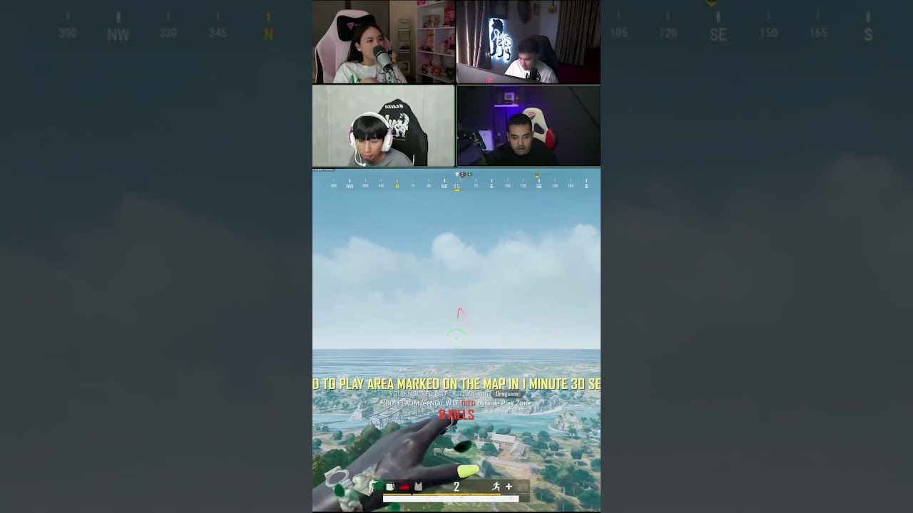 SUPERNAYR EPIC GRENADE 140 METER !! #pubg #shorts
