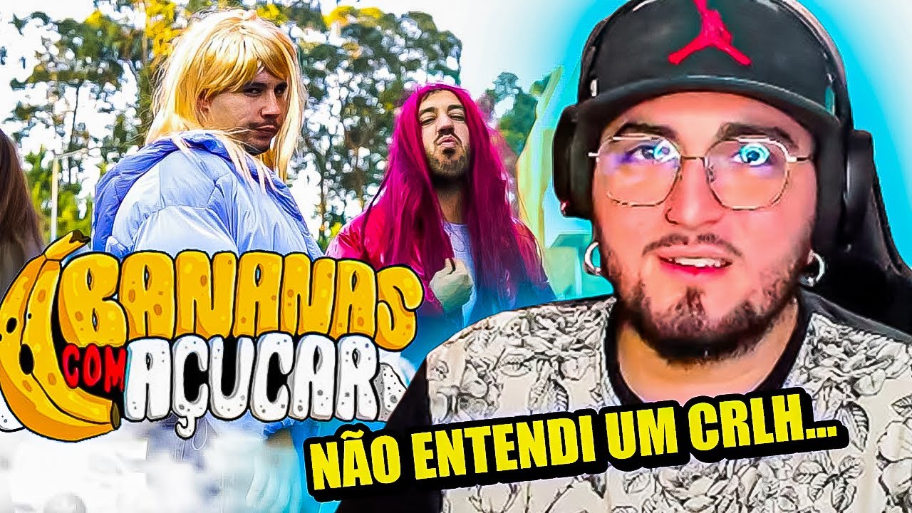 Kazzio reage a BANANAS COM AÇÚCAR | Rainha do Colégio