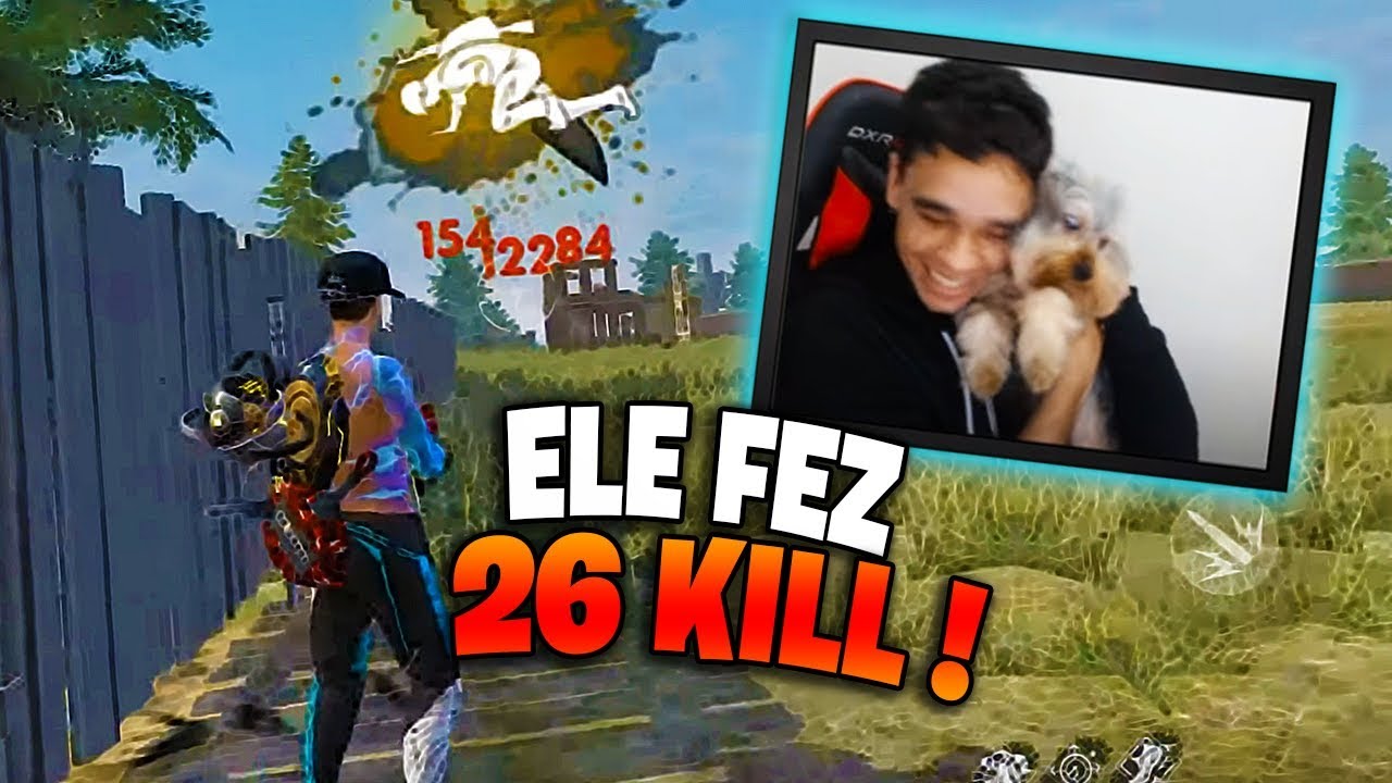 FRAZÃO MATA METADE DO MAPA E SUPERA OS HACKERS NO FREE FIRE!!