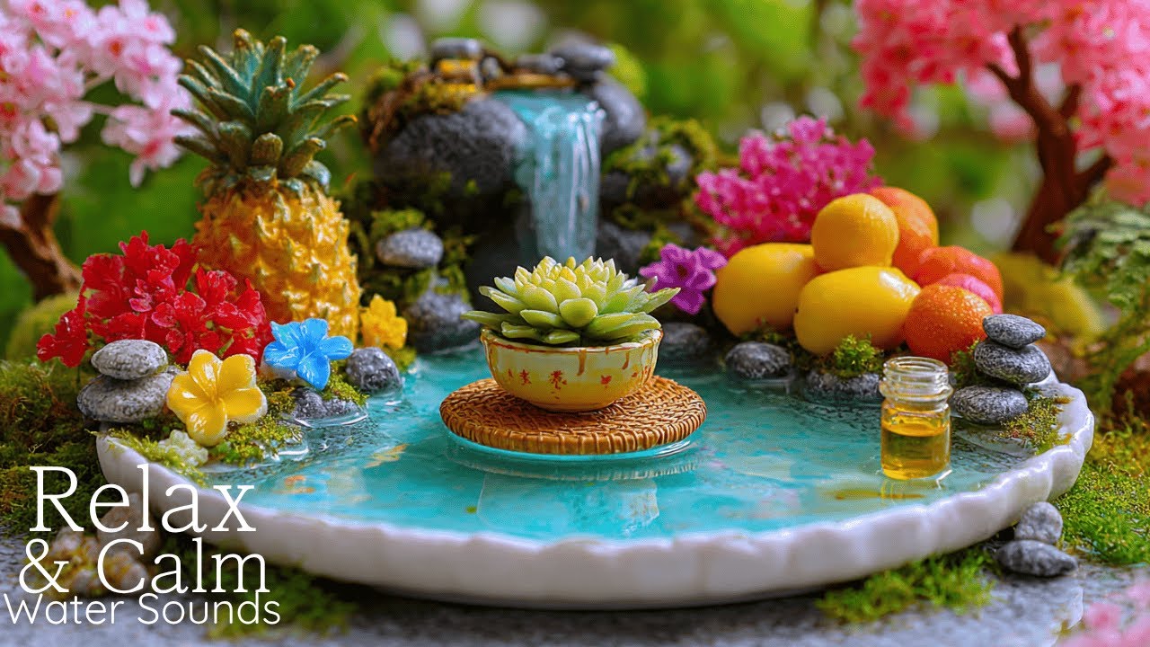 The Sound of Water for Daily Calm 🍃 Serene Healing & Relaxing Music