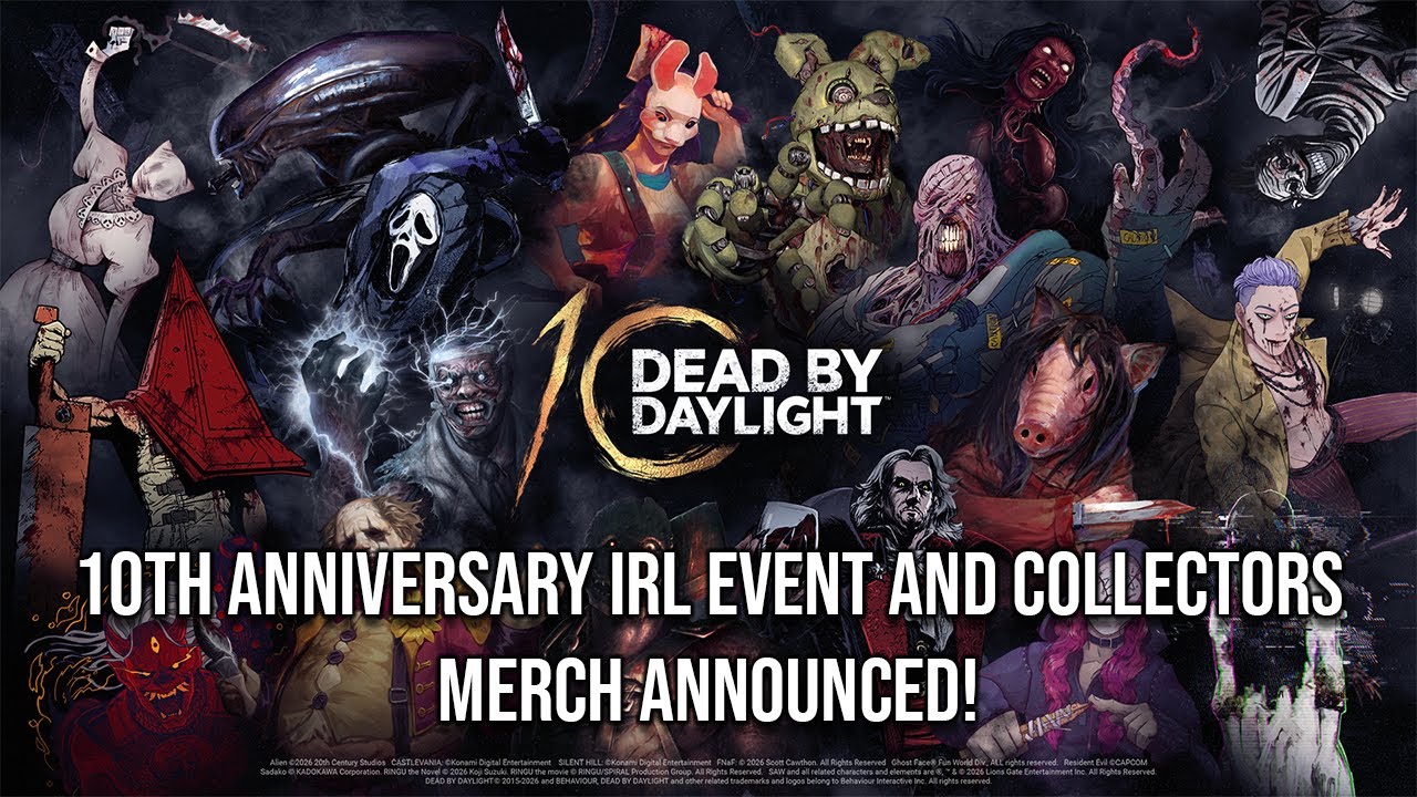 Dead By Daylight 10 Year Anniversary Announcements!