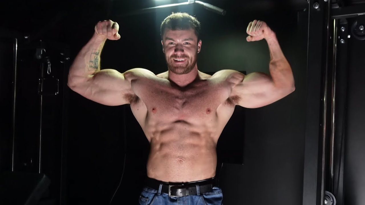  LEAN BULK EP 16: Triceps, Biceps (HOME GYM)