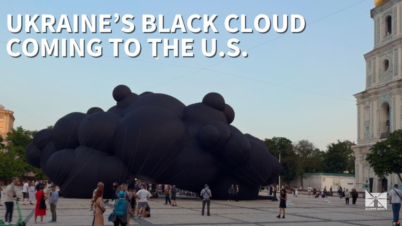 From Kyiv to Burning Man: ‘Black Cloud’ Installation Carries Ukraine’s Warning