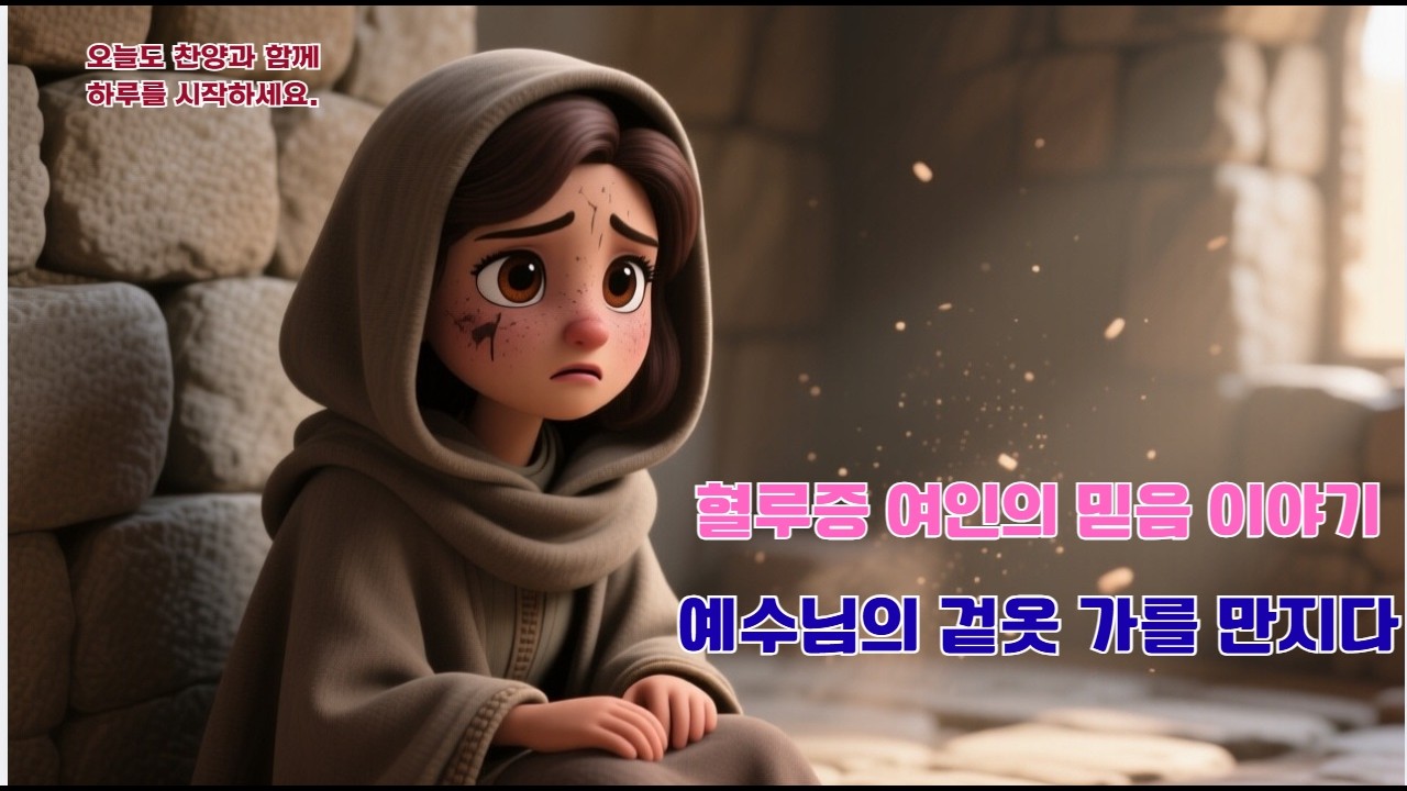겉옷 가를 만지다#ccm찬양 #치유#말씀찬양 #혈루증 여인