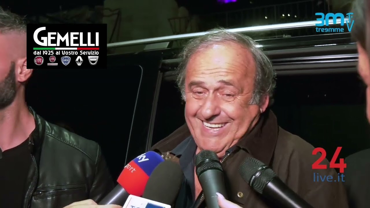 Michel Platini ospite a Santa Lucia del Mela per i 40 anni della fondazione dello Juventus Club