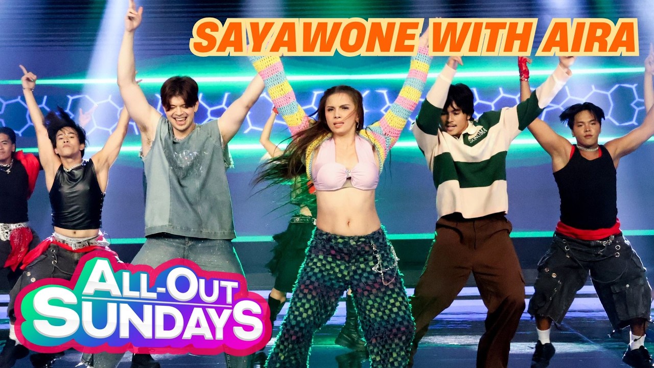 SexBomb Aira, Rayver Cruz, and Miguel Tanfelix dominate the AOS dance floor! | All-Out Sundays