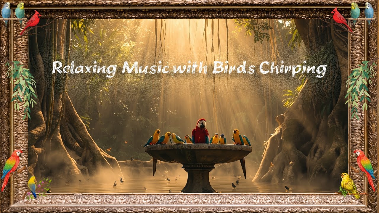 Birds Chirping videos| Peaceful Nature Sounds | 8K
