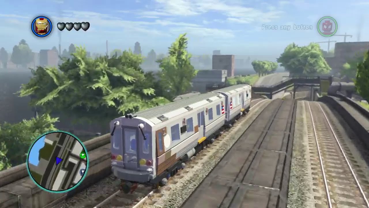 LEGO MARVEL Super Heroes Metro Train Tour
