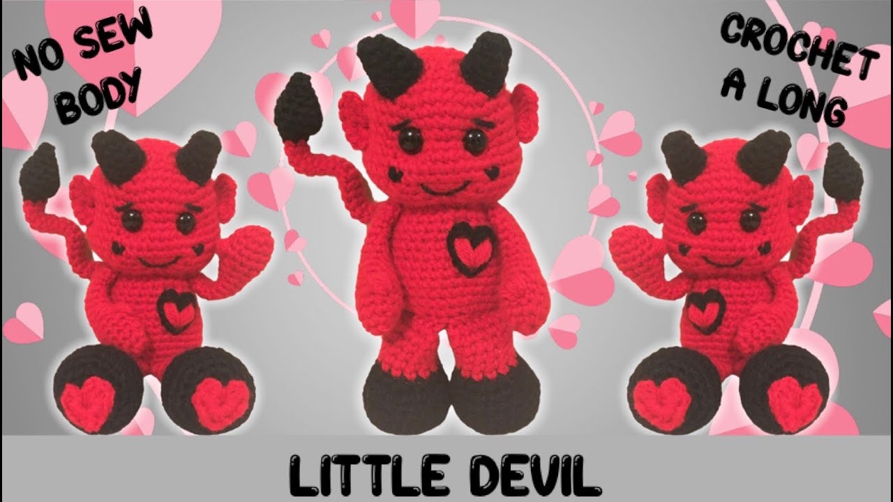 DEVIL CROCHET VALENTINE