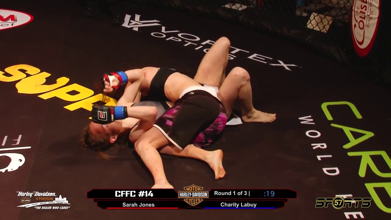 Chosen Few Fighting Championships  Charity Labuy vs  Sarah Jones