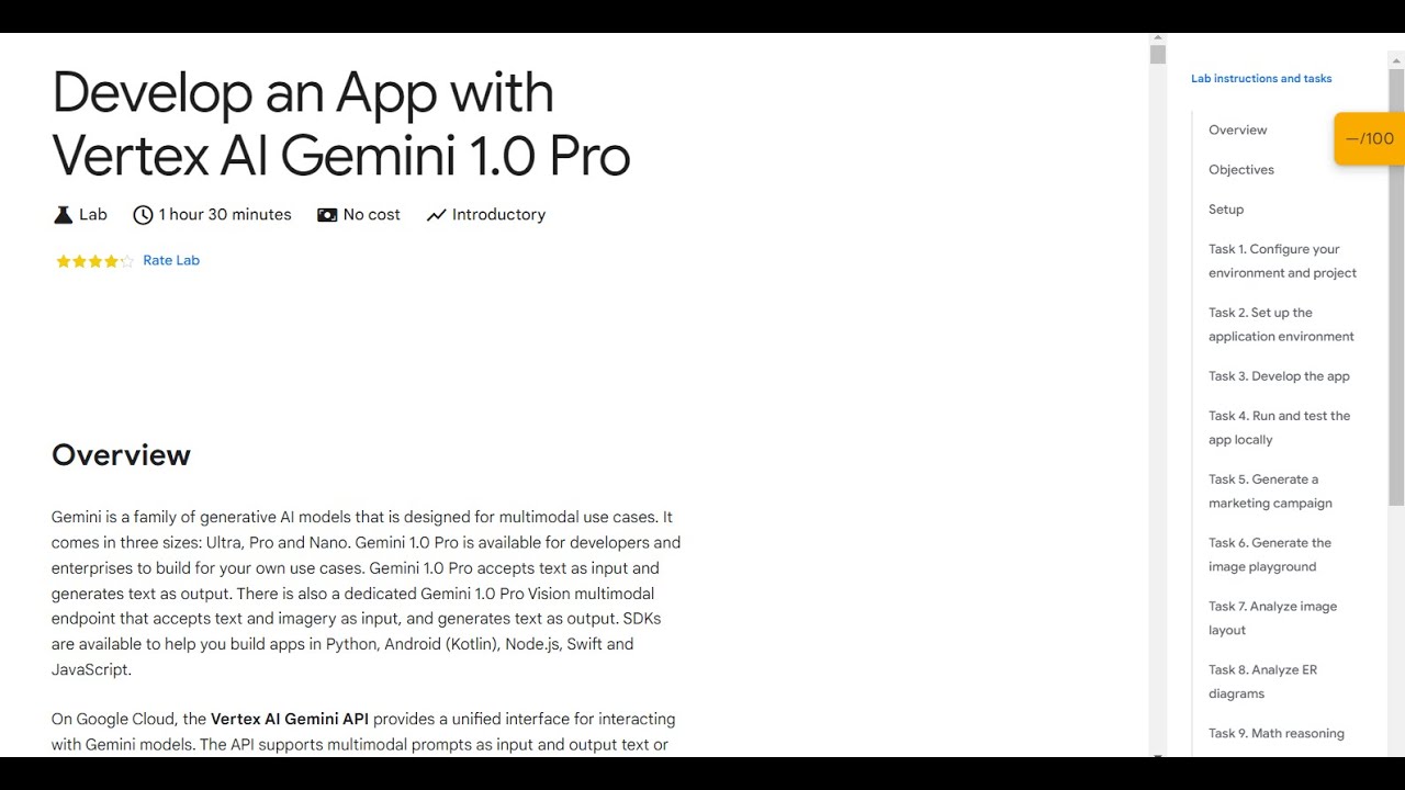 Part 1 - How to Develop a Web Application with Vertex AI Gemini Pro #vertexai#geminipro #googlecloud