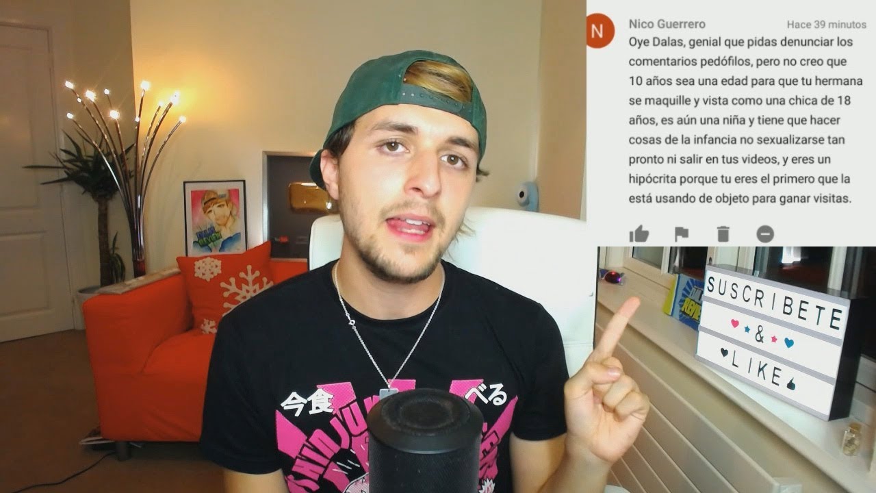 decir esto sobre mi hermana es repulsivo.
