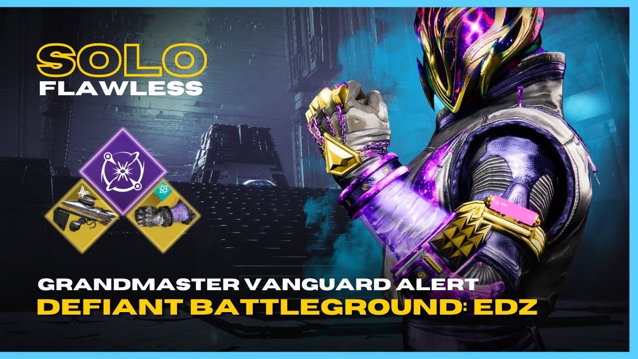 Nothing Manacles Grenadier Warlock - Solo GM Vanguard Alert 