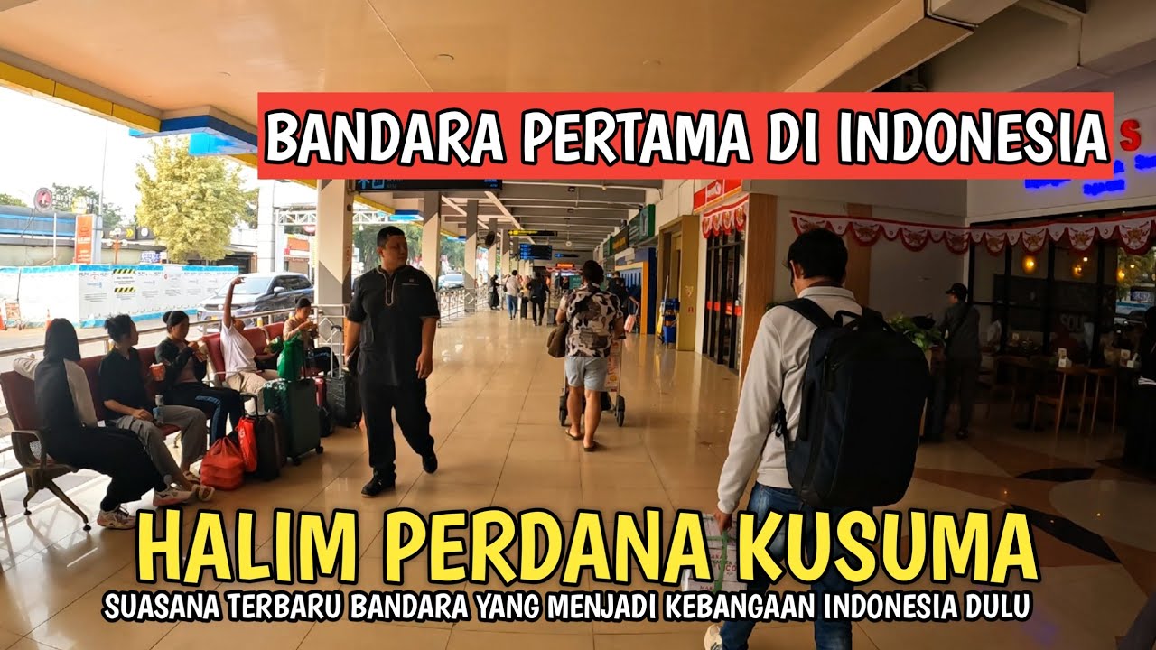 SITUASI TERBARU BANDARA HALIM PERDANAKUSUMA JAKARTA