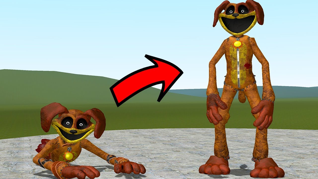 DOGDAY GOT HIS LEGS? AND HE CAN WALK?! POPPY PLAYTIME CHAPTER 3 In Garry's Mod!