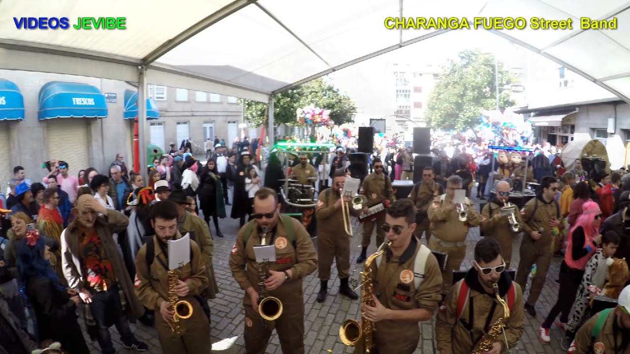 CHARANGA FUEGO Street Band, POPURRI. 4K