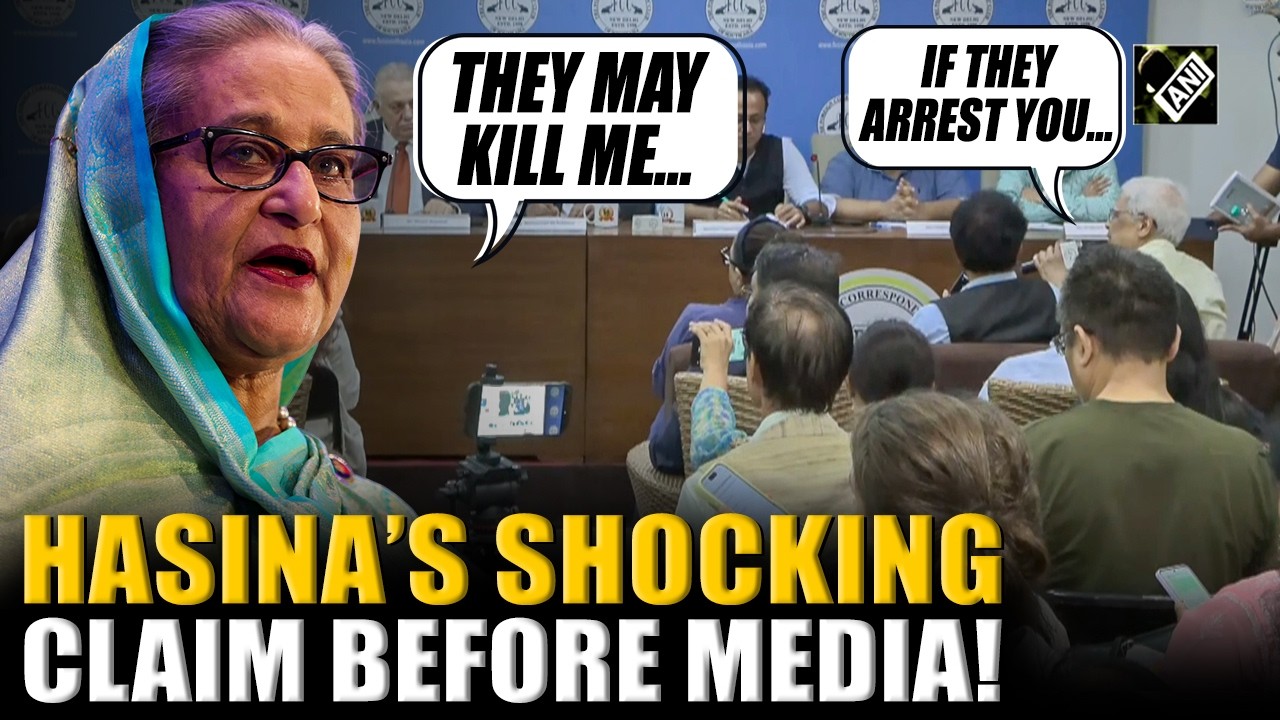 Sheikh Hasina&rsquo;s shocking claim before media over her Bangladesh homecoming under Rahman rule