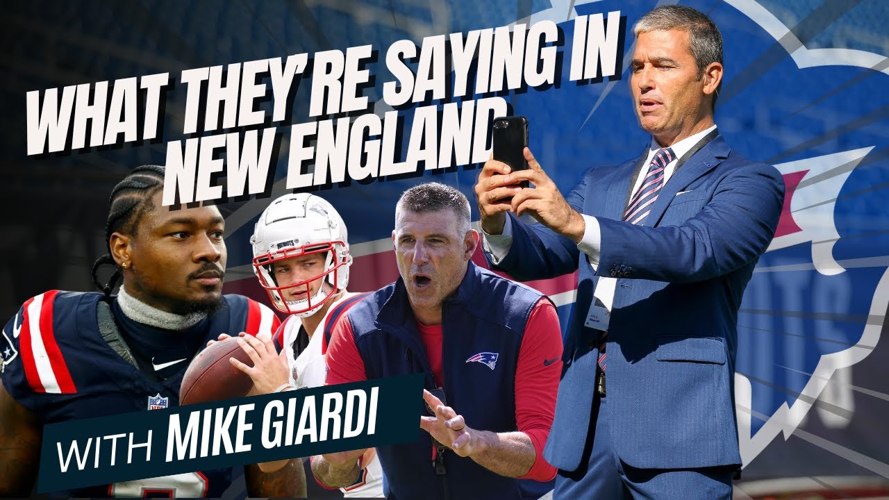 What They're Saying In New England w/ MIKE GIARDI: BILLS vs PATRIOTS, STEFON DIGGS + Drake Maye